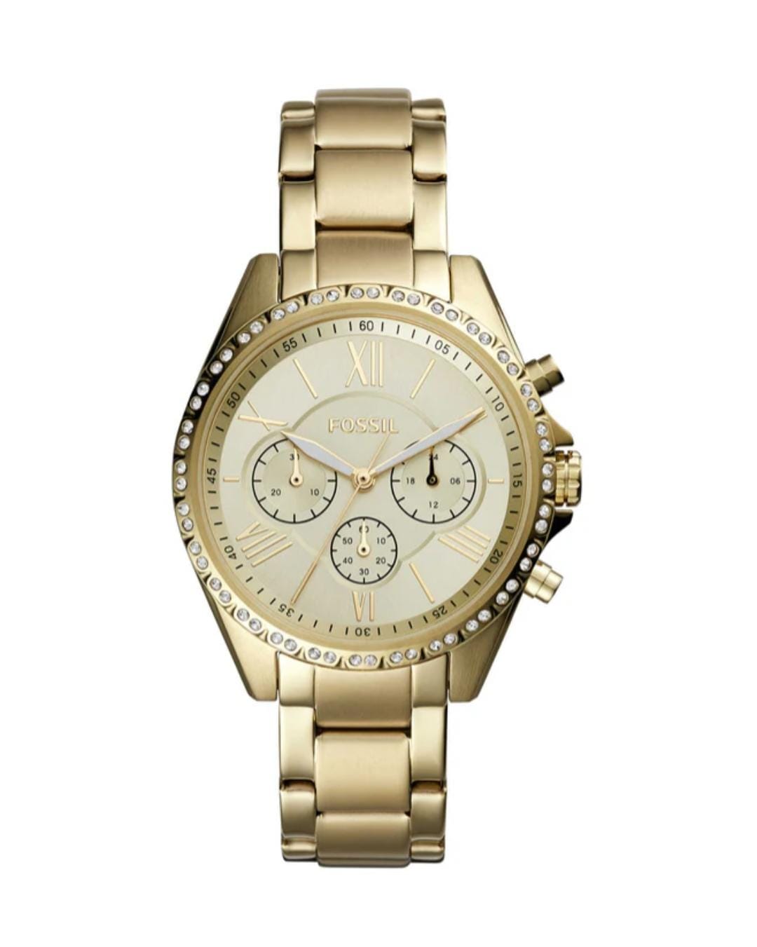 Montre Fossil or BQ3378 avec chronographe