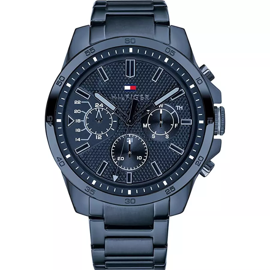 Montre Tommy Hilfiger TH1791560 bracelet et cadran bleu