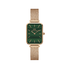 Montre Daniel Wellington rectangulaire cadran vert