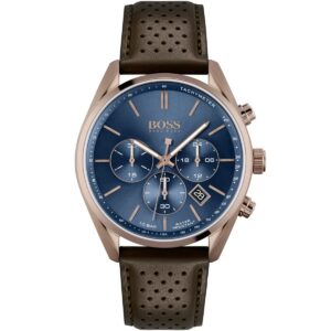 Montre Hugo Boss HB1513817 bracelet cuir marron