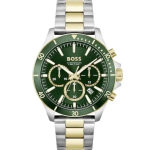 Montre Hugo Boss HB1514154 cadran vert double ton