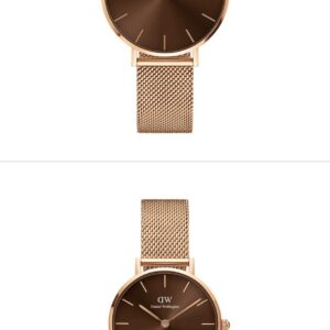 Montre Daniel Wellington cadran rond marron