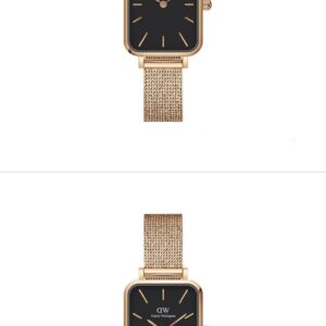 Montre Daniel Wellington cadran rectangulaire noir