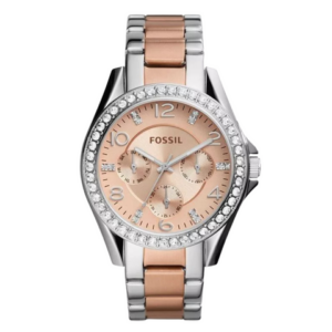 Montre ES4145 Fossil double ton pour femme